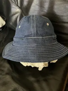 美品 WAREHOUSE DUCK DIGGER ミリタリー デニム ハット wh5242_4.jpg