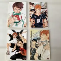 非売品　ハイキュー!!ステッカー4枚