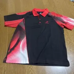 Nittaku 卓球 ポロシャツ Lサイズ 赤黒