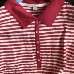UNIQLOボーダーポロシャツ　小さめ