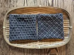刺し子コースター 2枚セット