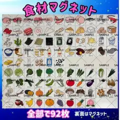 食育マグネットシート 3色食品群 食材 三大栄養素