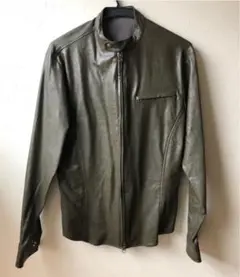 値下げ　ヨシユキコニシ　ラムレザージャケット 美品 YOSHIYUKI KONISHI ヨシユキコニシ フィッチェウォーモ