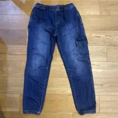 ZARA カーゴスタイル ダークブルー パンツ 160