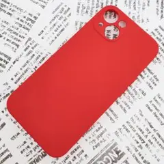 iPhone 13 シリコンケース [01] レッド