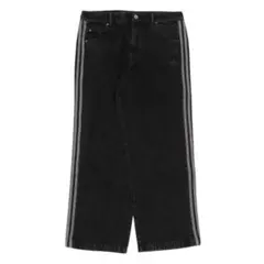 L/BK) adidas DENIM 3ST PT ロングパンツ JD2574