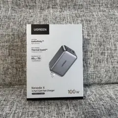 UGREEN Nexode X 充電器 100W 3ポート