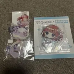五等分の花嫁　中野二乃　アクリルスタンド　アイス屋さん 他