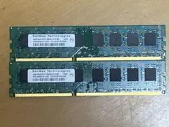 メモリ　4gb×2 sanmax technologies
