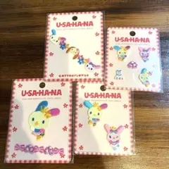 サンリオ　ワッペン　アップリケ　ウサハナ　USAHANA バレエ　ダンス　チア