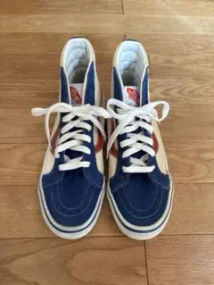 Vans Sk8-Hi ネイビー/クリーム　24cm