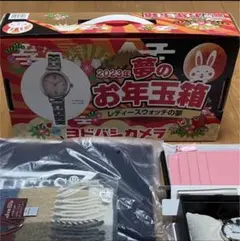 さくらんぼ　未開封、ヨドバシカメラ、レーディースの夢　時計他 2025年最新】ヨドバシ お年玉箱 時計の人気アイテム - メルカリ