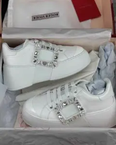 Roger Vivier ホワイト スニーカー 23.5CM