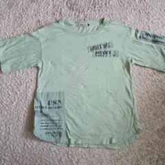 AVIREX ライトグリーン Tシャツ 半袖