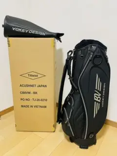 タイトリスト　ボーケイ　スタンドバッグ　ブラック Titleist タイトリスト ボーケイ VOKEY プレイヤーズ4 スタンド