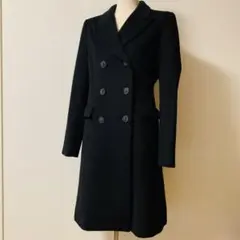 theory カシミヤ混 ダブル チェスターコート