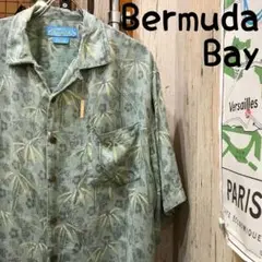 BermudaBay バミューダベイ シルク製アロハシャツ L 古着 (1697
