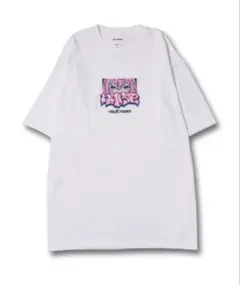 Lサイズ vaultroom × nqrse TEE / WHITE