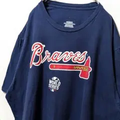 MLBアトランタブレーブス#5フリーマン Tシャツ ネイビー紺色 2XL古着