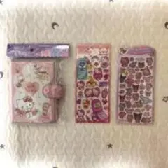 ハローキティ ノートとシールセット