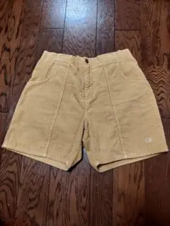 ocean pacific OP ハーフパンツ　コーデュロイ　S　ベージュ　茶