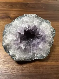 水晶 アメジスト ジオード 天然石 原石