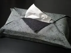ハンドメイド ティッシュボックスケースカバー 和柄 着物