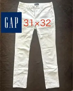 GAP スキニーパンツ 31×32 ホワイト