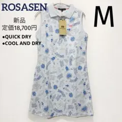 新品♡柄が可愛い！ロサーセン　 ゴルフワンピースM