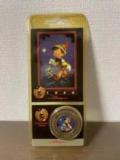ディズニー ディケードコイン ピノキオ 1940
