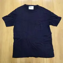 【希少】MHL ロゴTシャツ　ネイビー