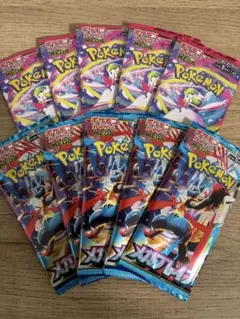 ポケモンカード　バラパック　メガブレイブ　メガシンフォニア　各5パック