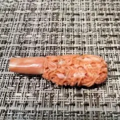 和装小物 帯留め 珊瑚 ブーケ