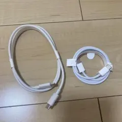 【新品未使用】USB-C 充電ケーブル2本セット