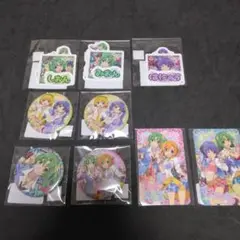 WEBくじ　ひぐらしのなく頃に　缶バッジ　ステッカー　きゅんかわ⭐ぎゃるず