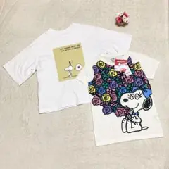 【新品】UT×PEANUTS スヌーピーＴシャツ2枚セット S