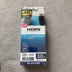 ELECOM HDMIケーブル DH-HD14E230K 3.0m