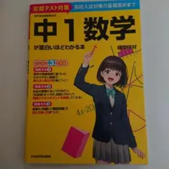 中1数学が面白いほどわかる本