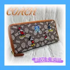 ⭐️ 長財布 COACH x Disney 正規品 C8578 新作 50周年