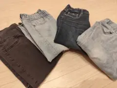 お得☆150子供用デニム４点セット！！