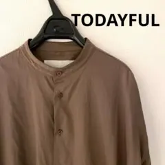 トゥデイフル TODAYFUL スタンドカラーオーバーシャツ