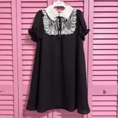 アンクルージュ ワンピース ワンピ Ank Rouge 黒 ゴスロリ