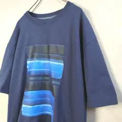 ユニクロ JWAnderson ネイビー Tシャツ 半袖 Ｌ