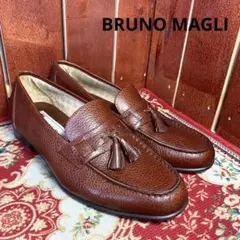 BRUNO MAGLI タッセルローファー　バーガンディ　7