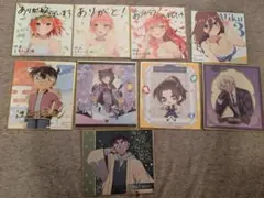 【五等分の花嫁】【名探偵コナン】色紙 開封済み/バ ラ売り可