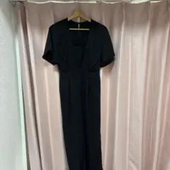 ブラック ジャンプスーツ GRL