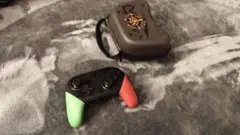 美品 Nintendo Switch Splatoon プロコン+ケース セット