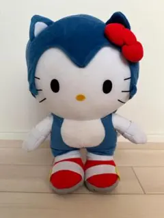 SONI HELLO KITTY キティ　ソニック　ぬいぐるみ SONIC×HELLO KITTY SPぬいぐるみ ソニック ハローキティ