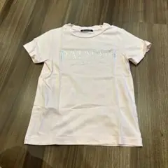 BALMAIN ピンク Tシャツ