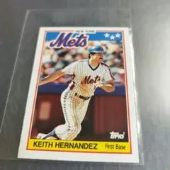 MLB 1988 トップス ミニ キース・ヘルナンデス　ニューヨークメッツ
